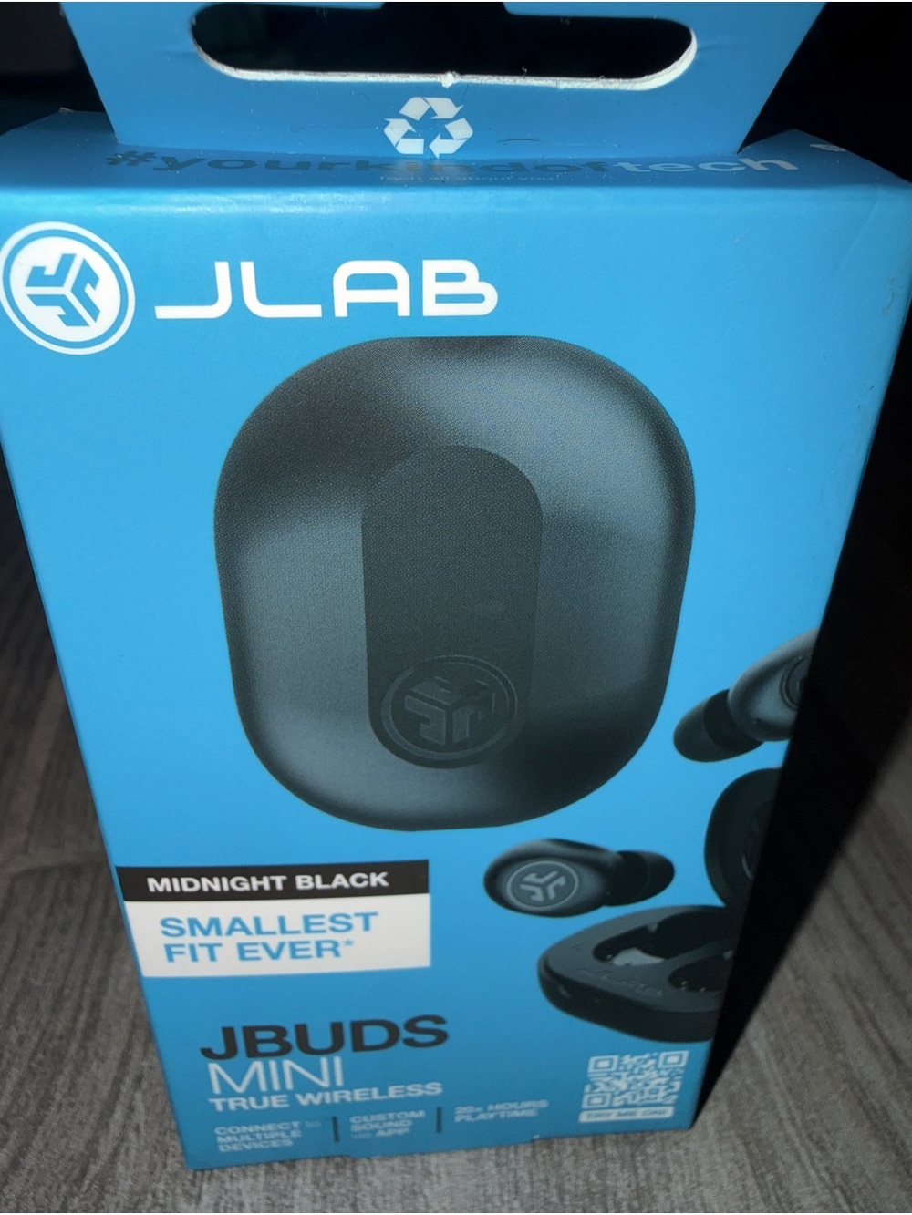 JLab JBuds Mini True Wireless Earbuds Midnight Black NEW SEALED